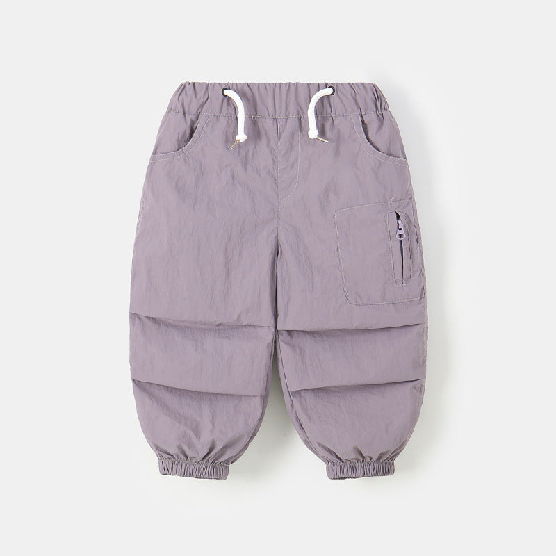 Round Neck T-shirt/Tie-up Pants