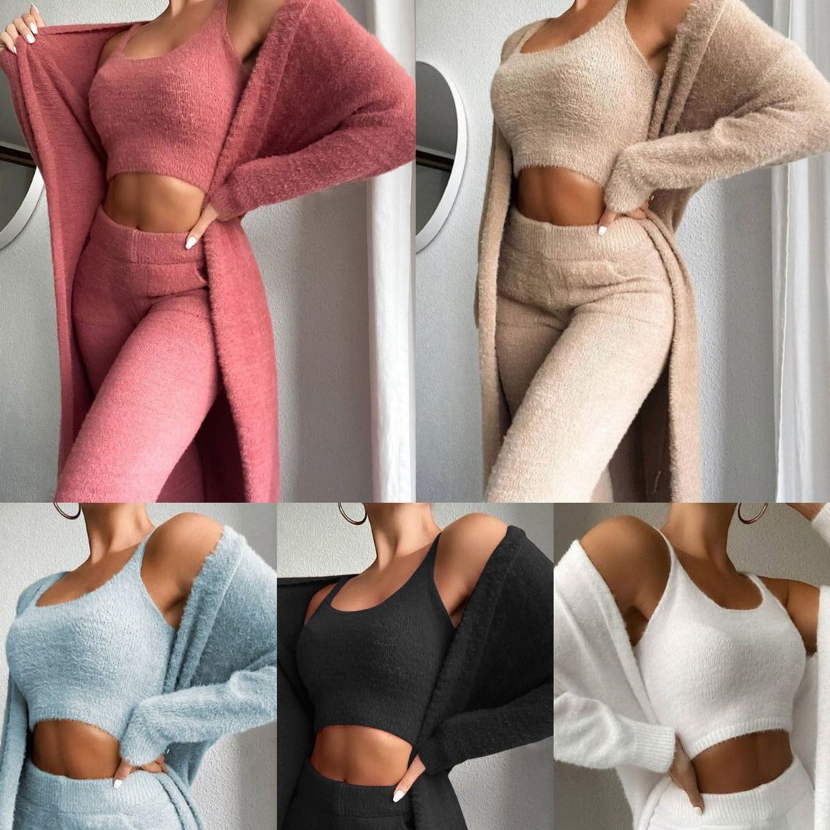 Plush Three Piece Set