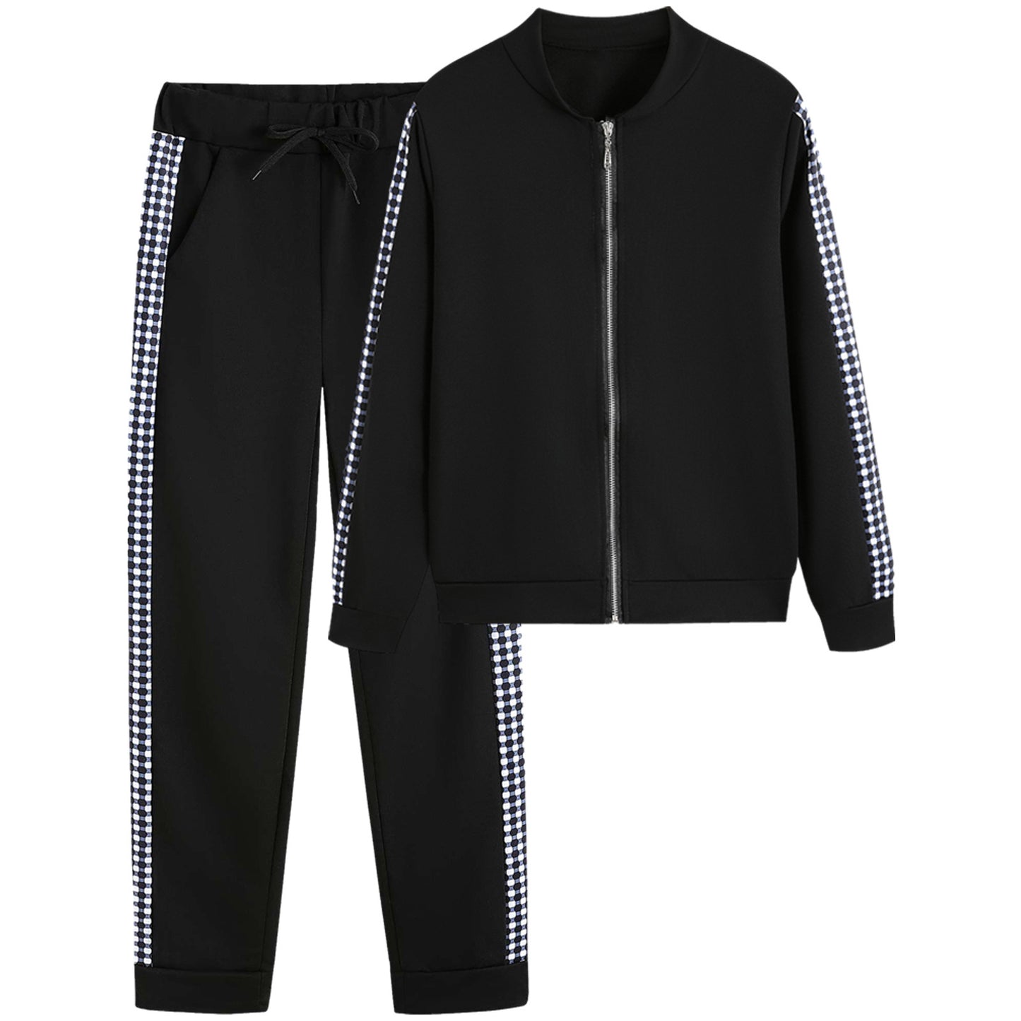 Leisure Zipper Splicing Grid Set