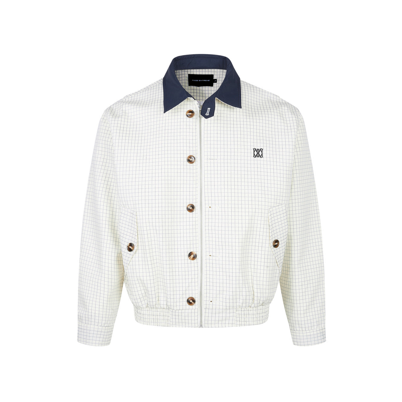 Collar Button Thin Jacket