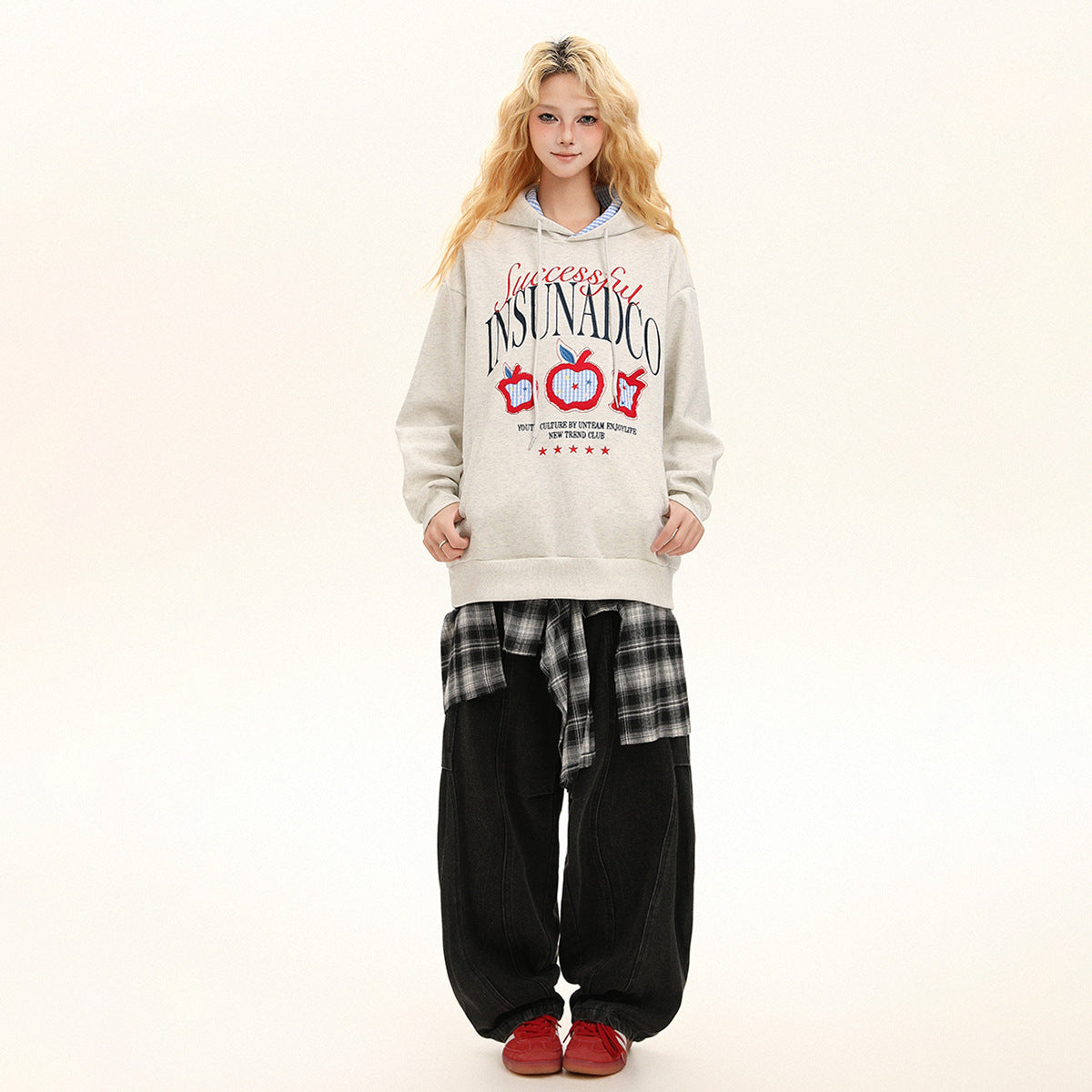 Embroidered Fashion Hoodie by Jaylen Janelle