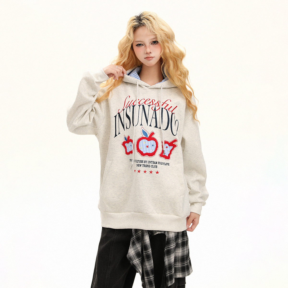 Embroidered Fashion Hoodie by Jaylen Janelle