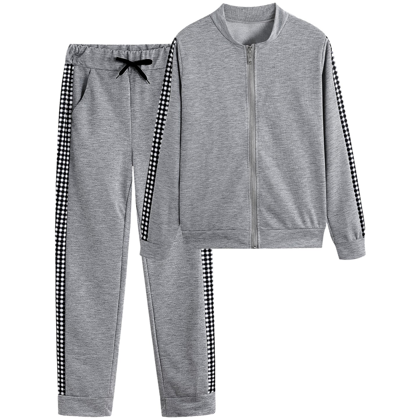 Leisure Zipper Splicing Grid Set