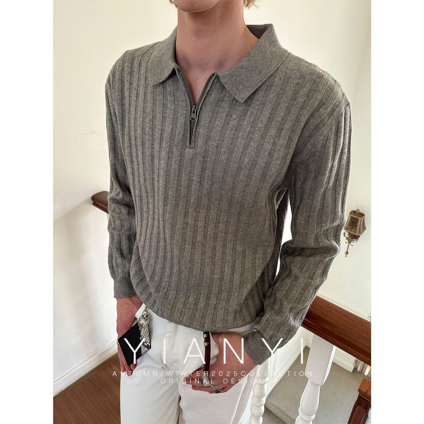 Collared Polo Knitwear