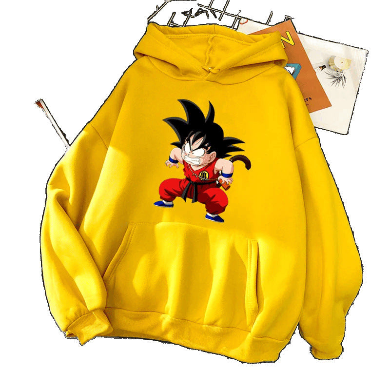 Anime Dragon BallPrinted Hoodie Unisex Long Sleeve Casual Jacket
