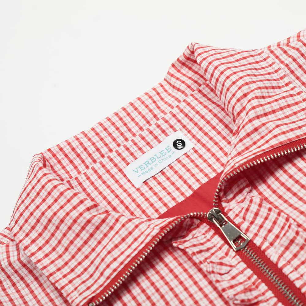 Retro pleated lapel jacket by Jaylen Janelle