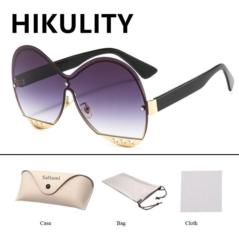 Gradual Color Runway Sunglasses