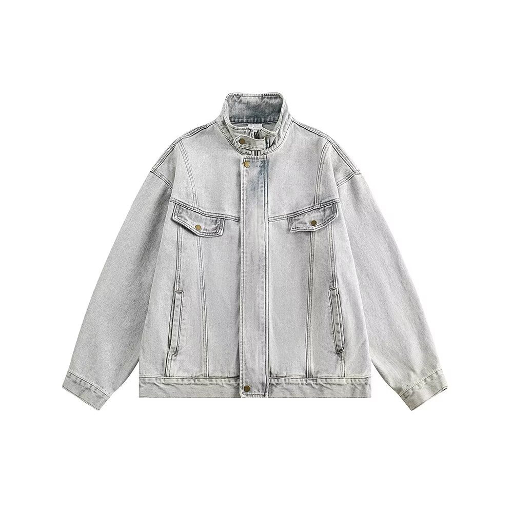 Retro Blue Denim Jacket