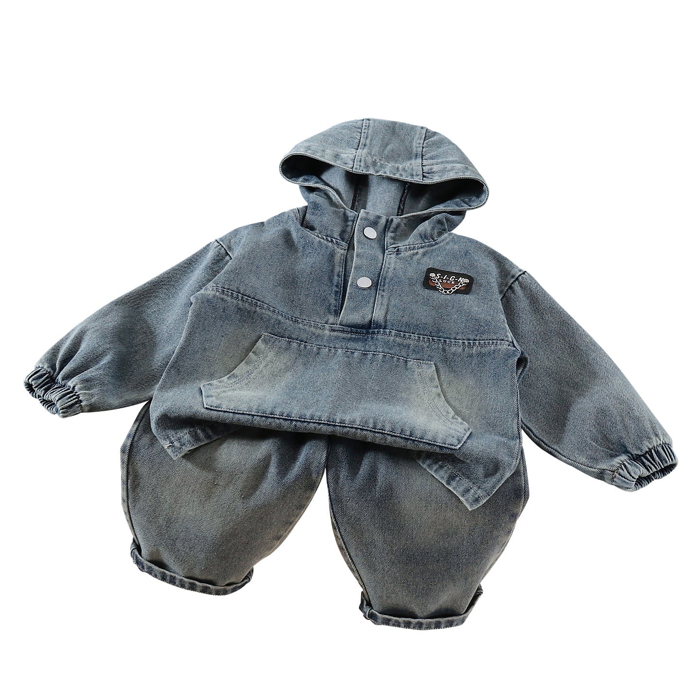 Two Piece Denim Set