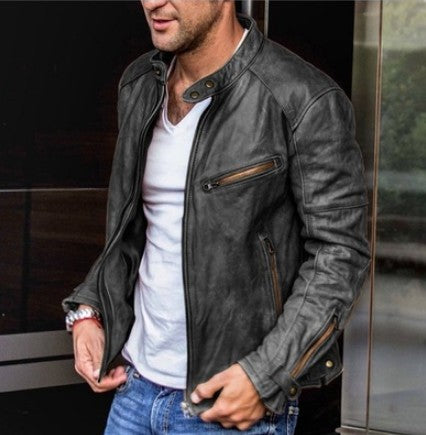 Autumn & Winter Leather Jacket