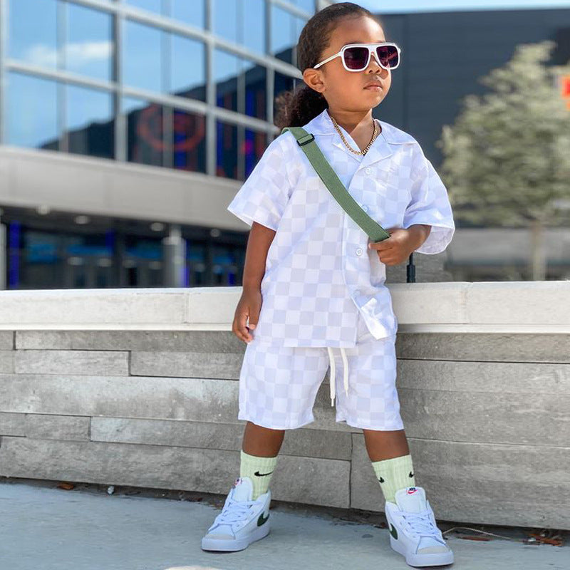 Kids Short Sleeve Suit