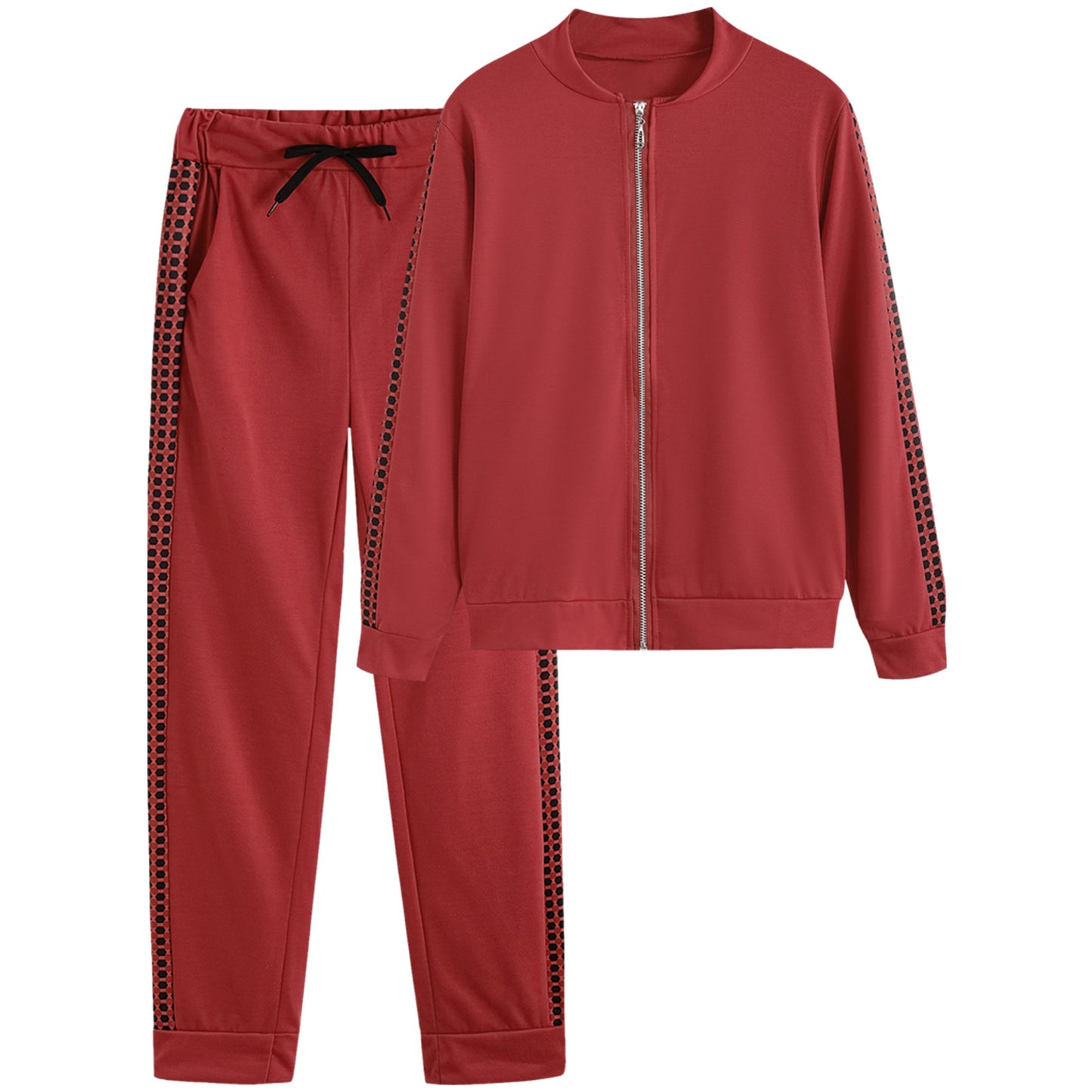 Leisure Zipper Splicing Grid Set