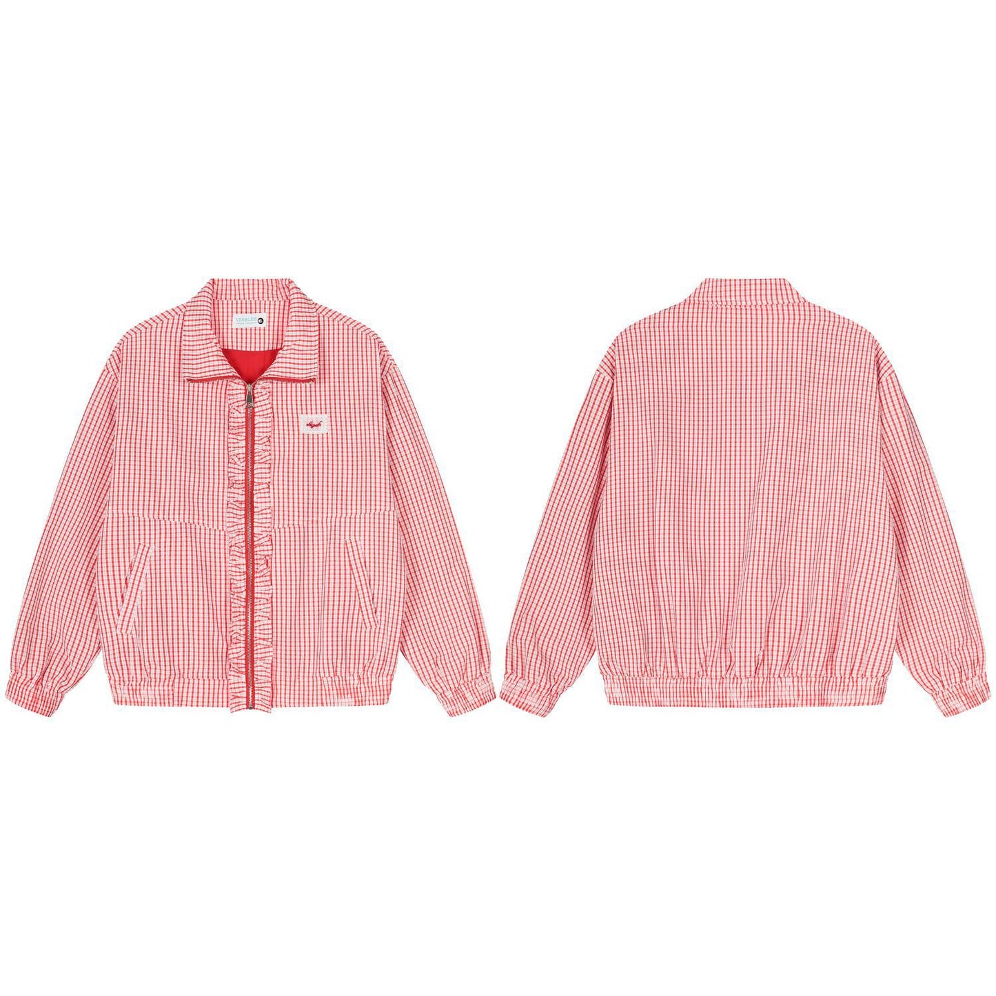 Retro pleated lapel jacket by Jaylen Janelle