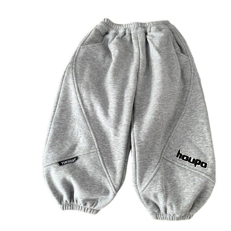 Plush Thick Pants
