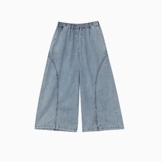 Cotton Denim loose Pants