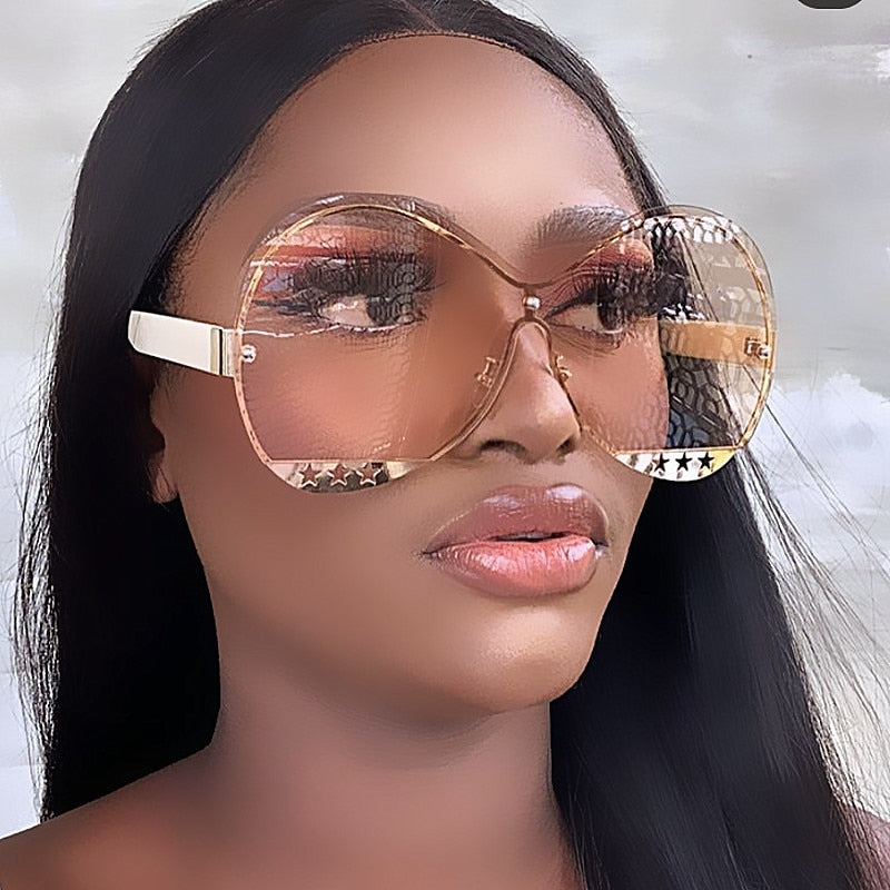 Gradual Color Runway Sunglasses