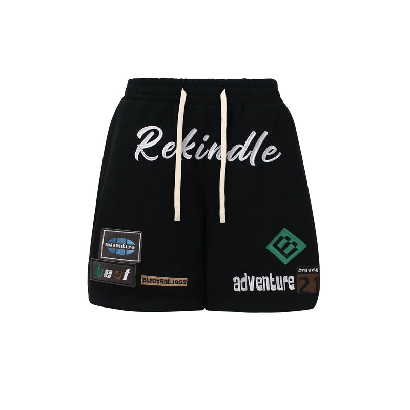 Embroidered Shorts