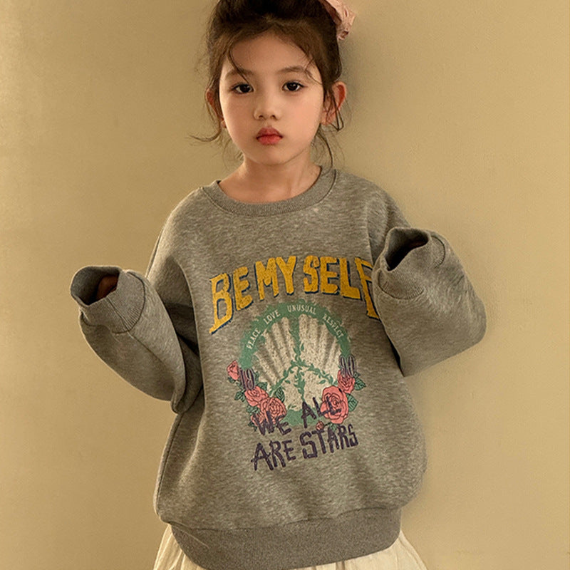 "Be Myself" Kids Sweatshirt