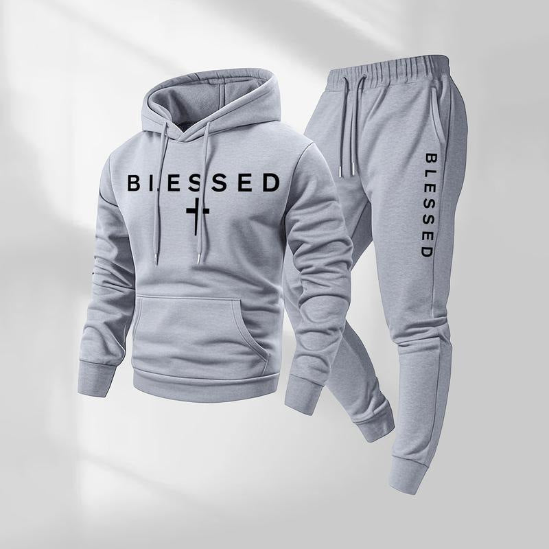 "Blessed" Two Piece Hoodie and Sweatpants