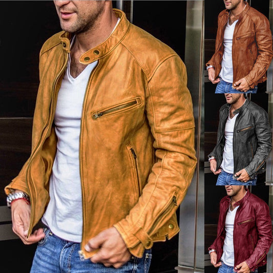 Autumn & Winter Leather Jacket