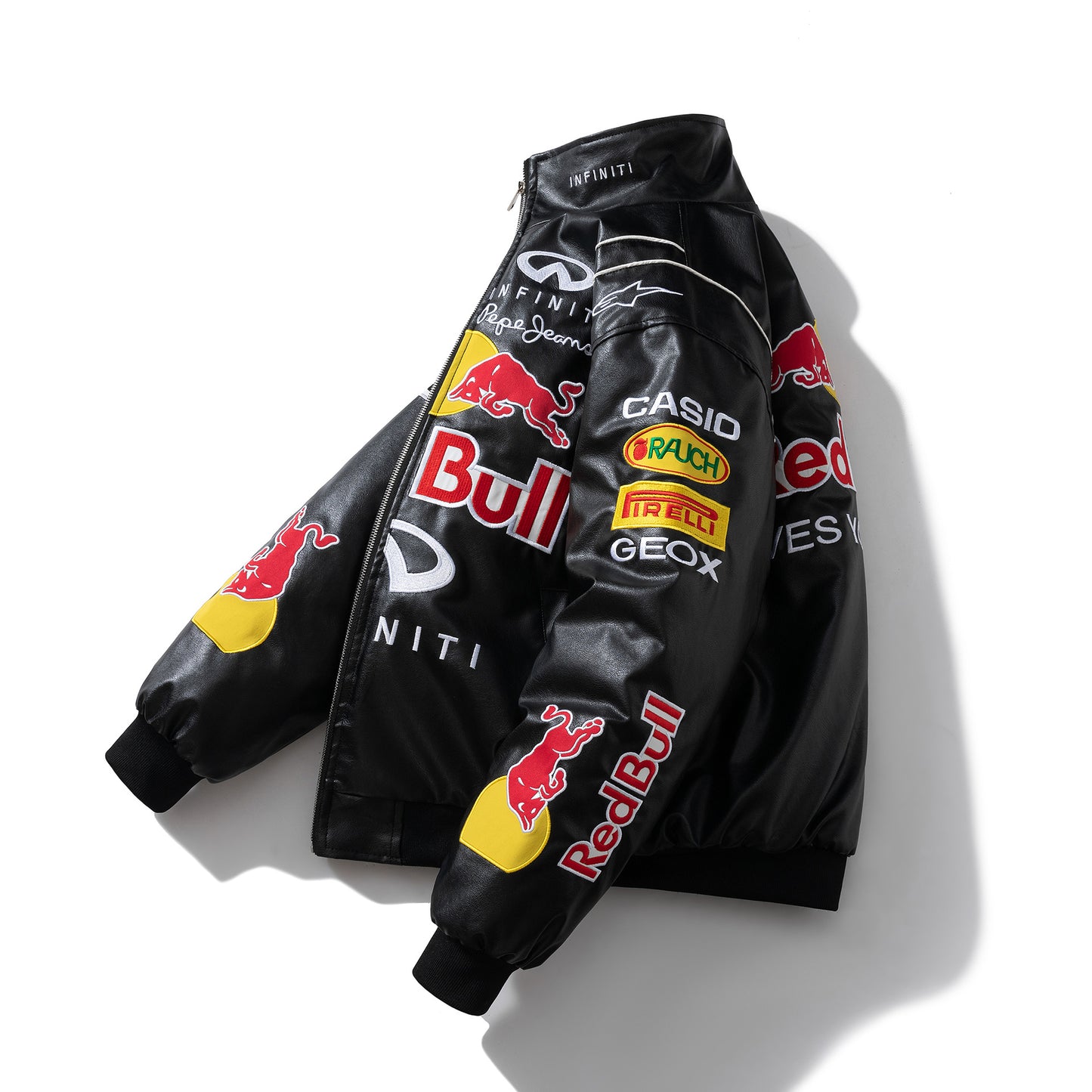 Heavy Leather Motorcycle Jacket