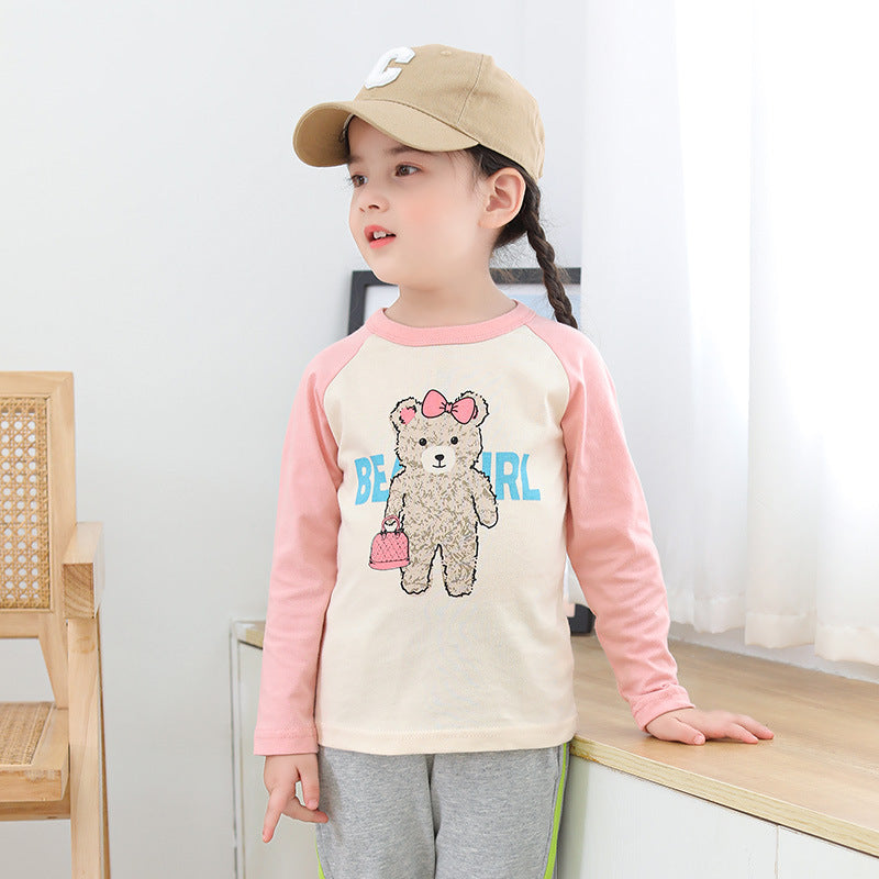 Girls Bear Shirt