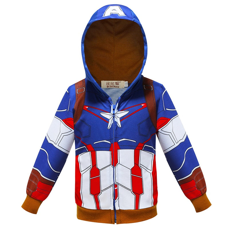 Boys Superhero Hoodie