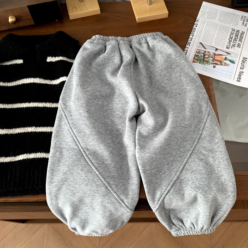 Plush Thick Pants