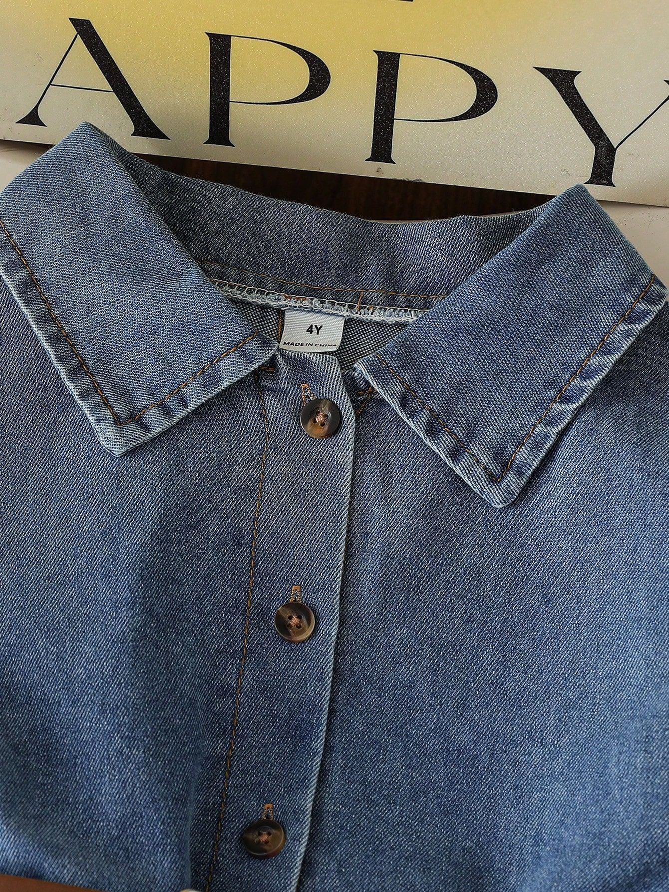 A-Line Denim Dress