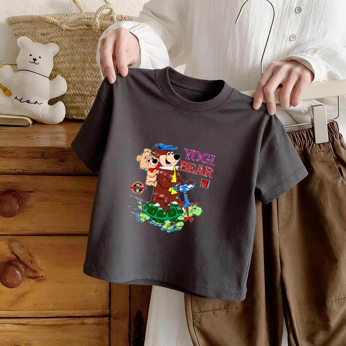 Cartoon Print Shirt