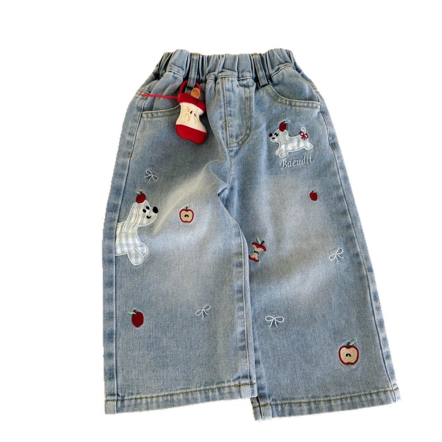 Wide Leg Denim Pants