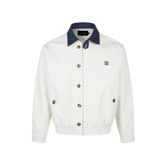 Collar Button Thin Jacket
