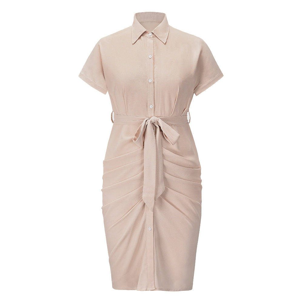 Cardigan Button Shirt Skirt