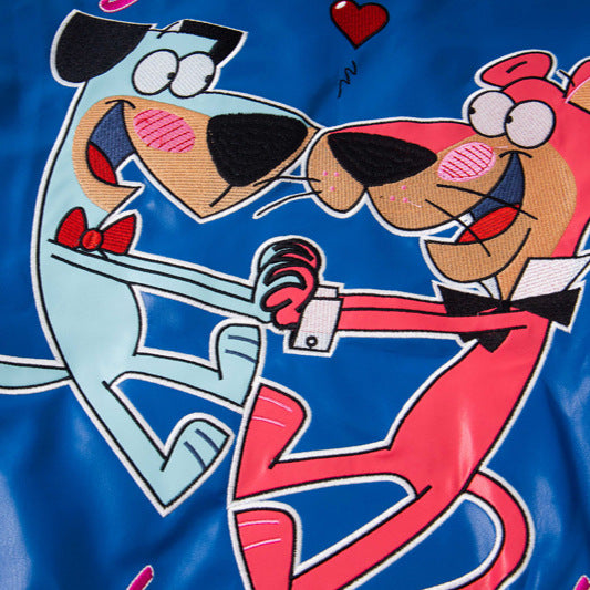 Vintage Cartoon Embroidery Jacket