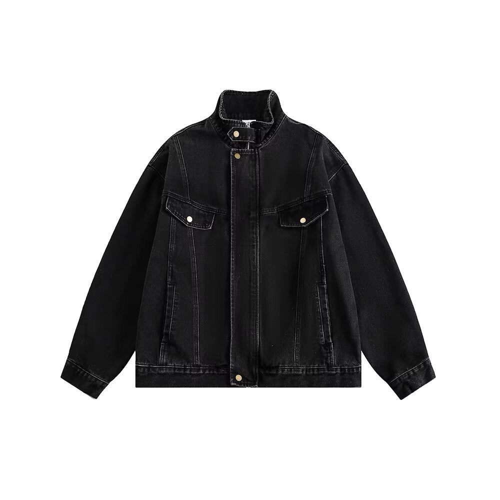 Retro Blue Denim Jacket