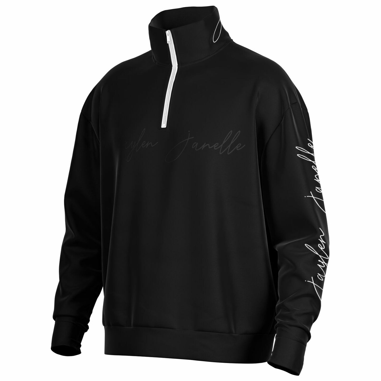 Jaylen Janelle Heavyweight Oversized Quarter Zip Sweatshirt