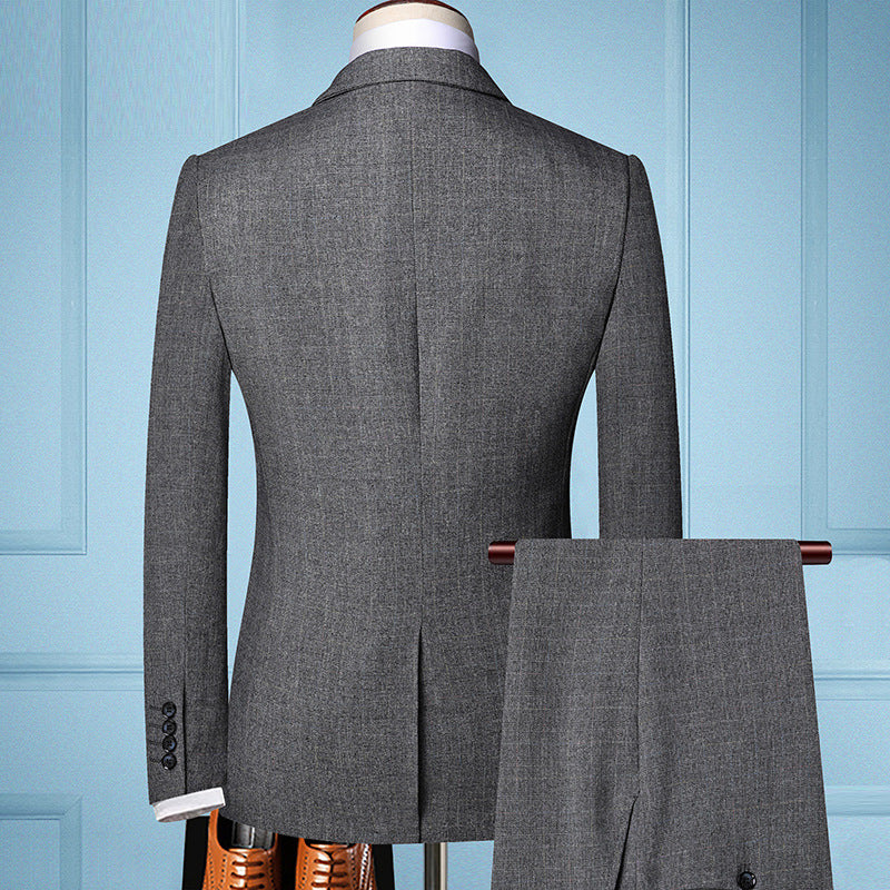 Three Piece Slim Fit Formal Suit