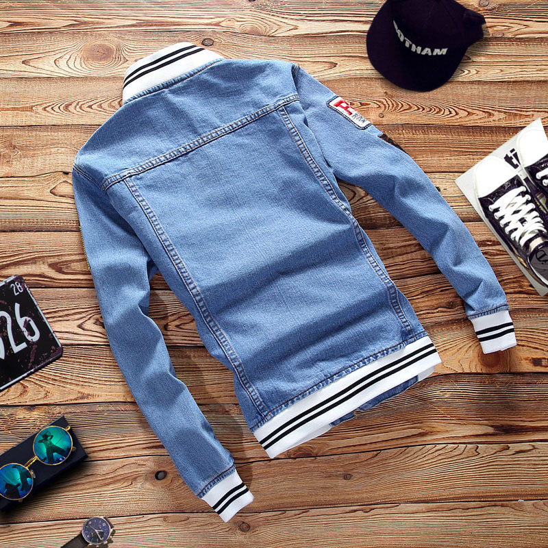 Youth Stylish Denim Coat