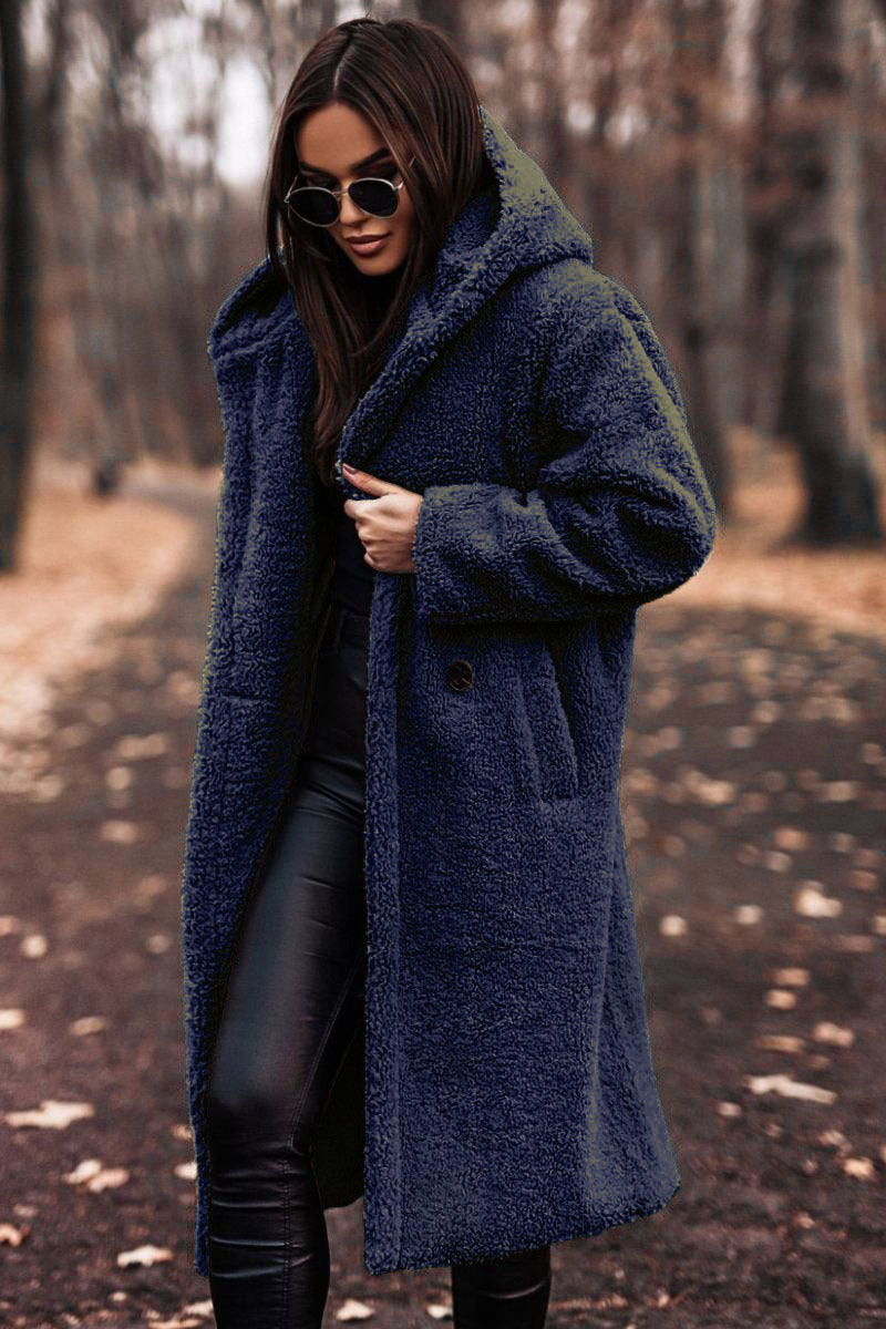 Long Sleeved Woolen Jacket