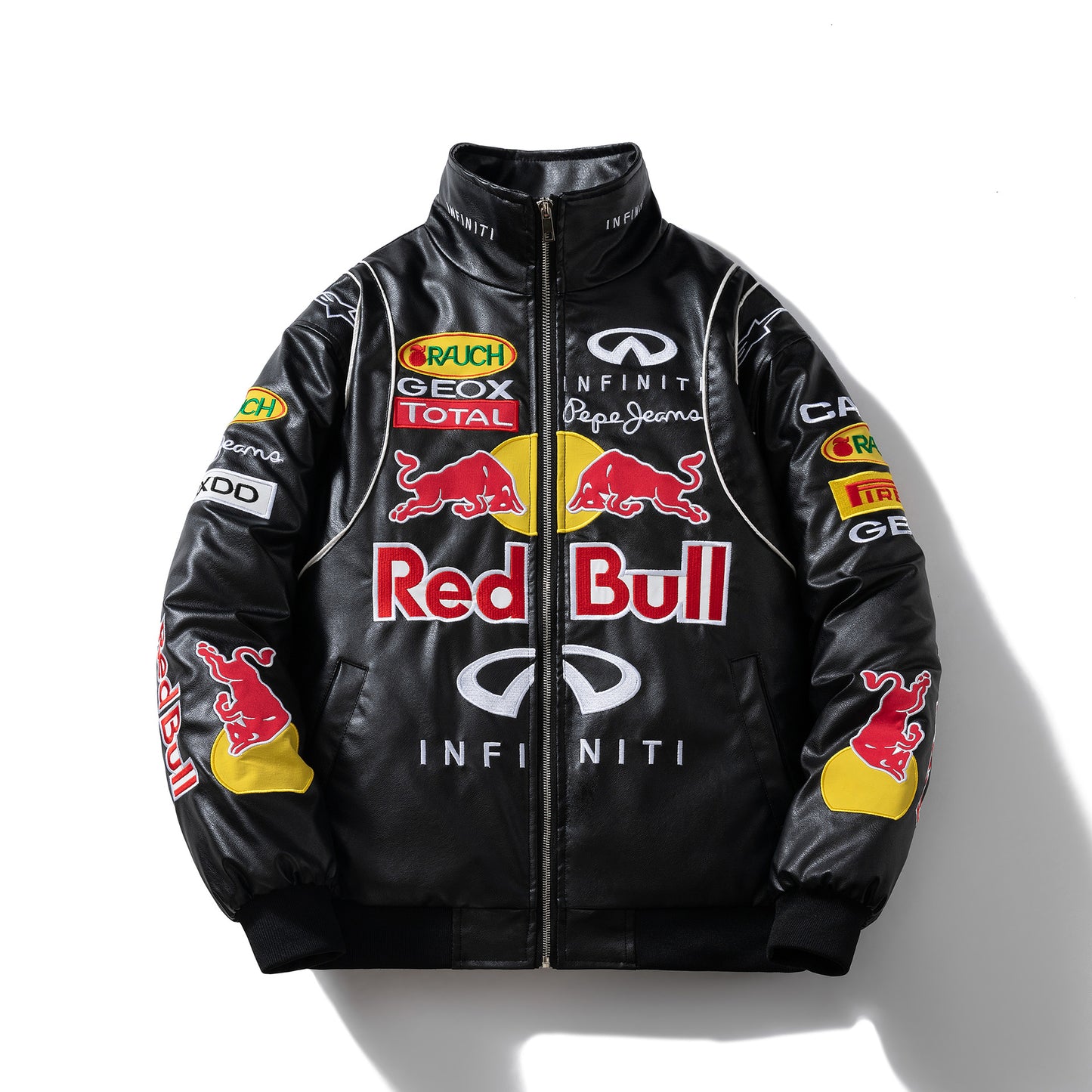 Heavy Leather Motorcycle Jacket