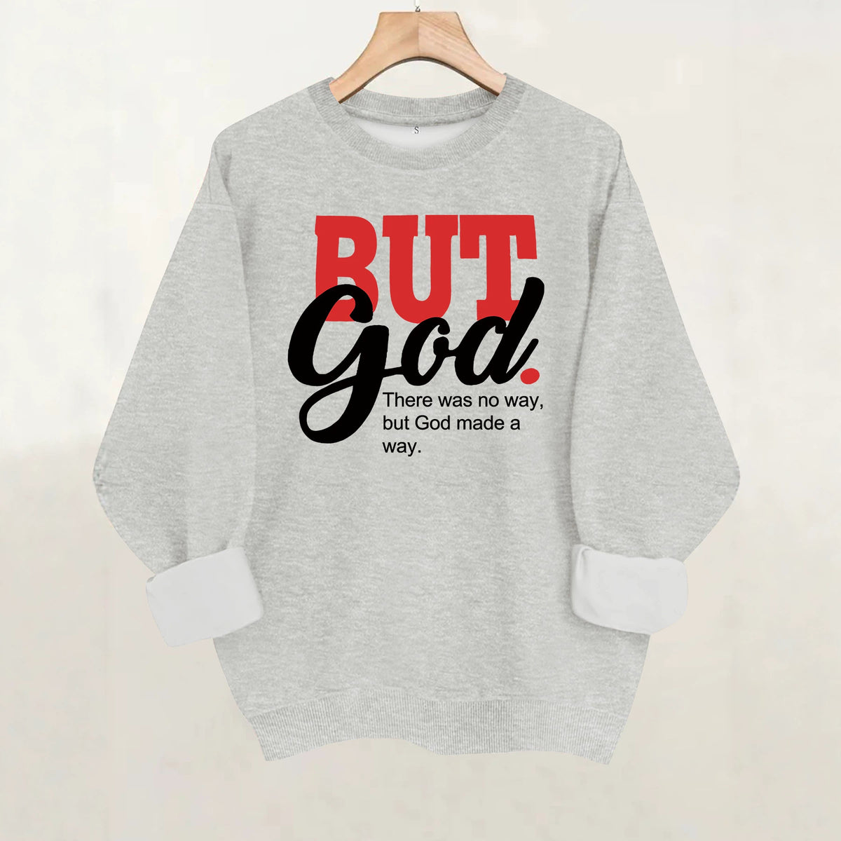 But God!