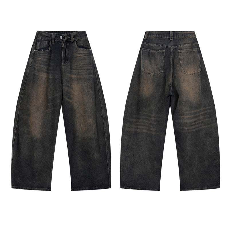 Black Tapered Jeans