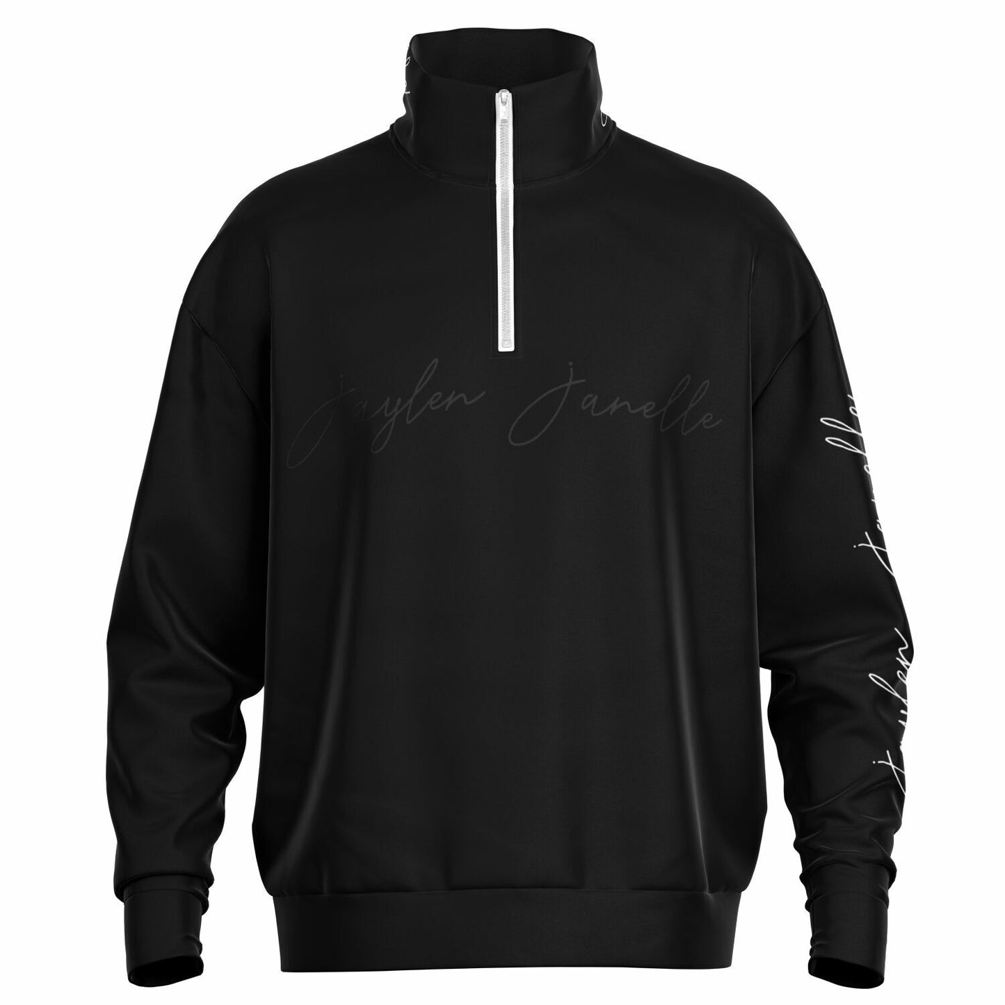 Jaylen Janelle Heavyweight Oversized Quarter Zip Sweatshirt
