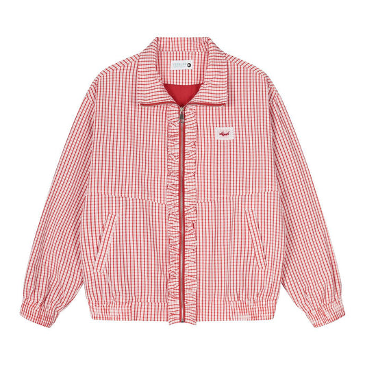 Retro pleated lapel jacket by Jaylen Janelle