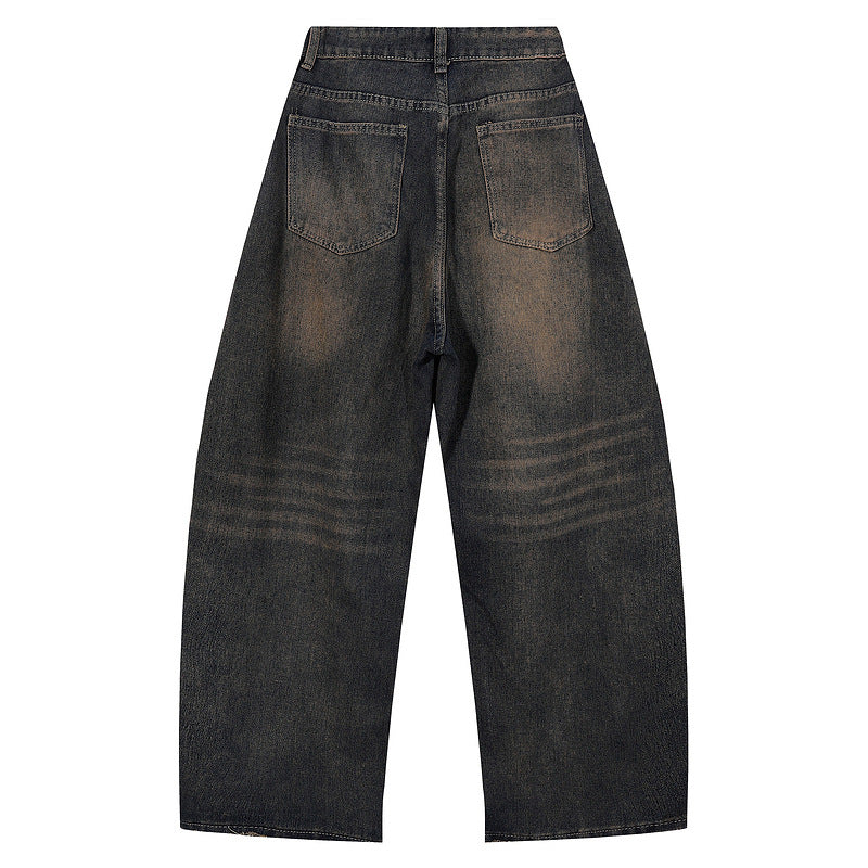 Black Tapered Jeans