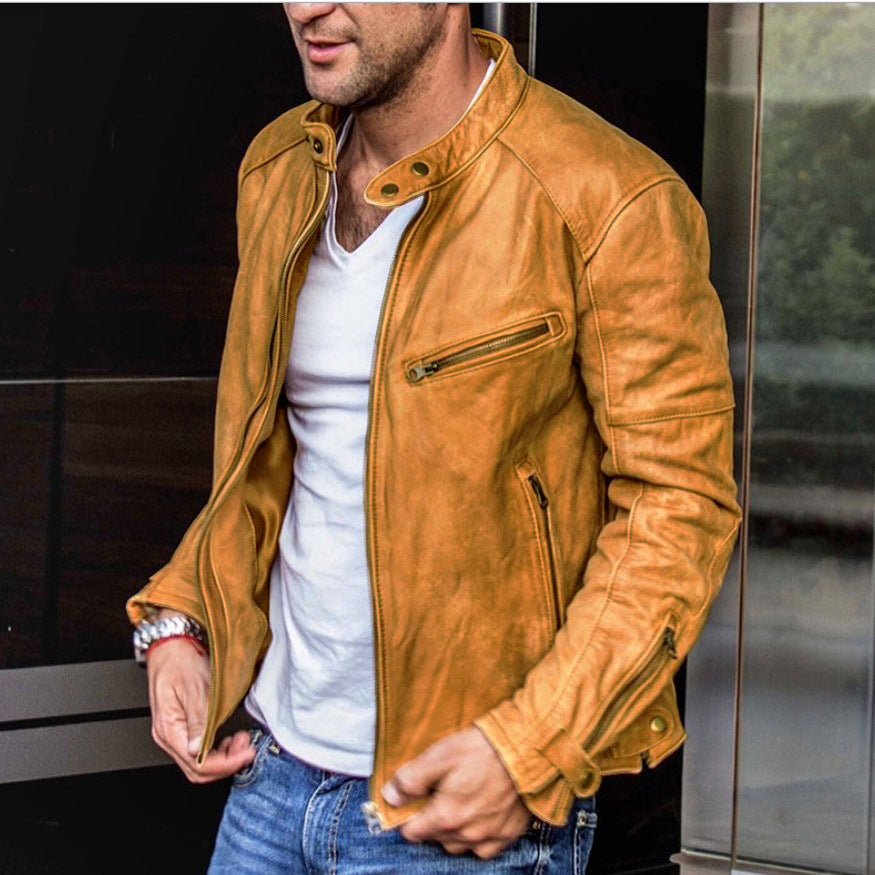 Autumn & Winter Leather Jacket