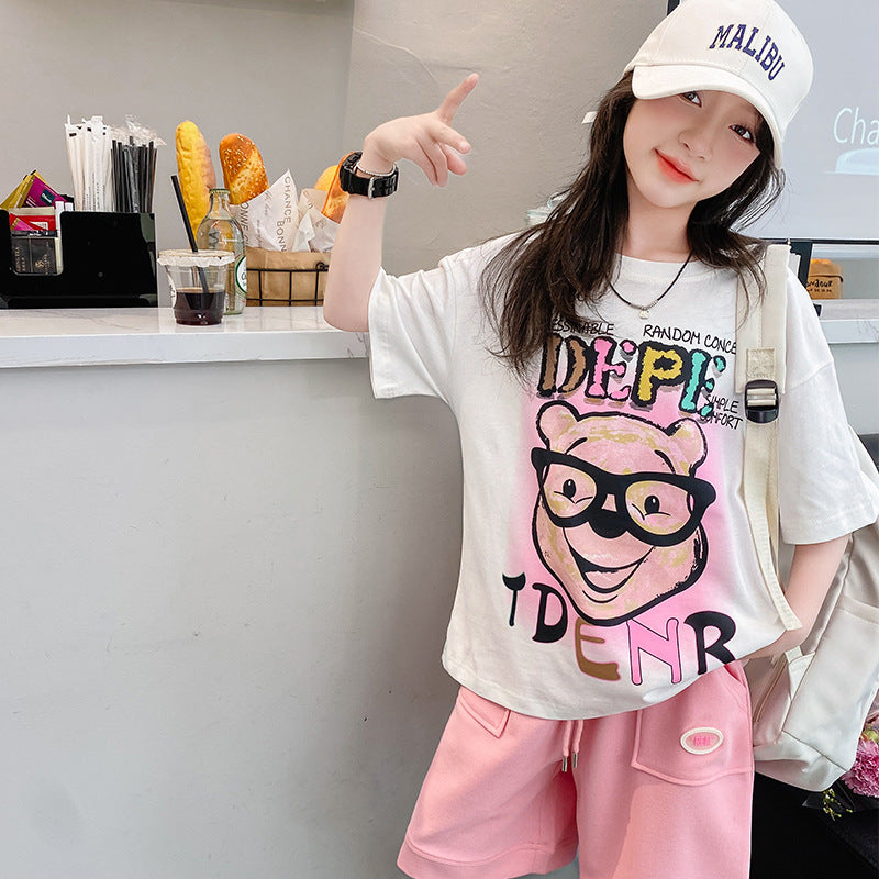 Girls' Casual Two-Piece Set