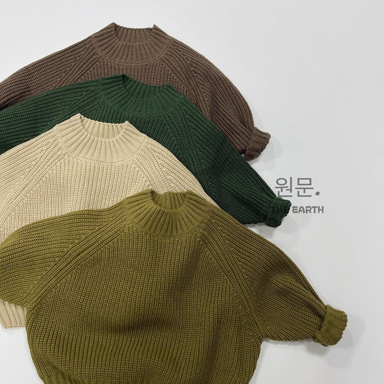 Kids Casual Knit Sweater