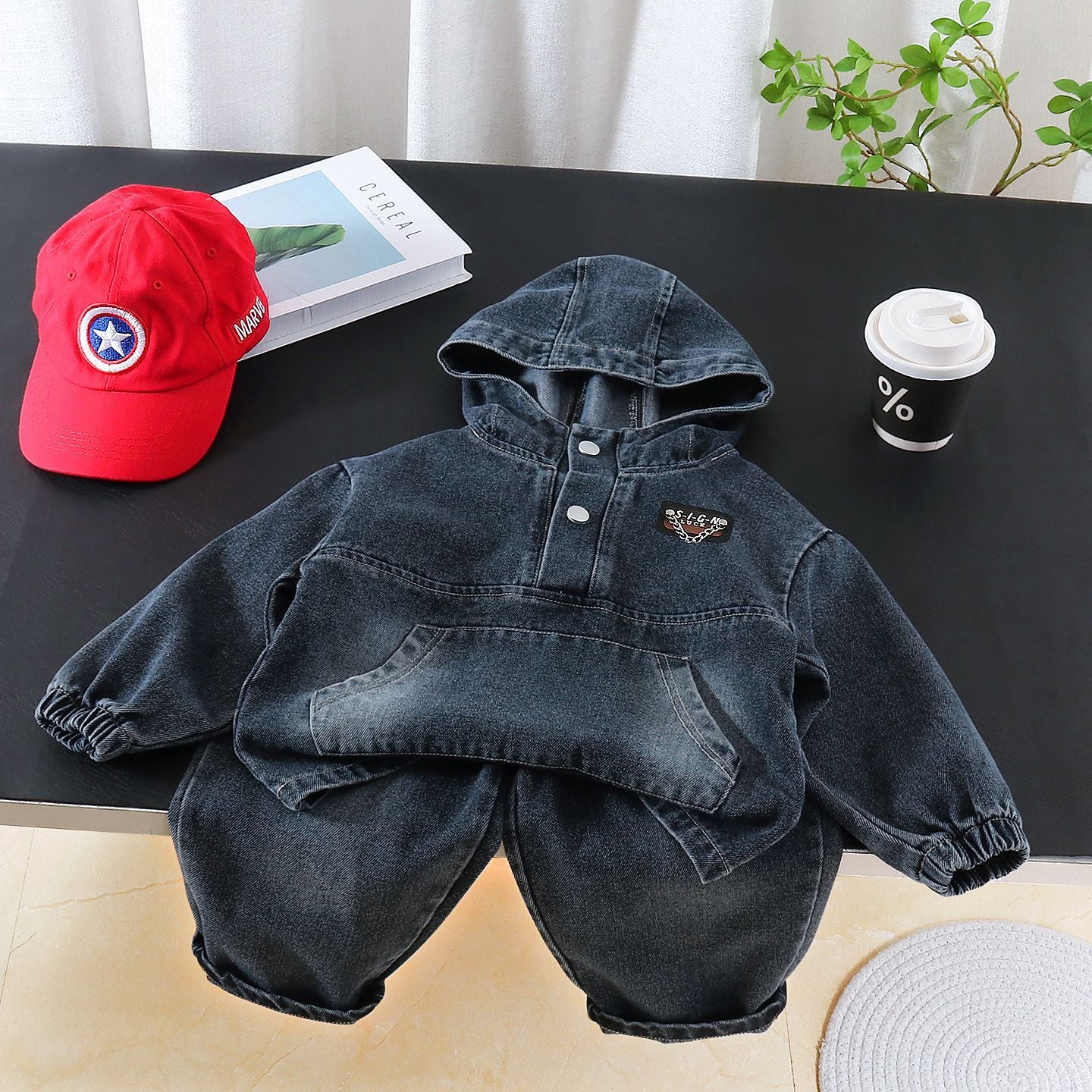 Two Piece Denim Set