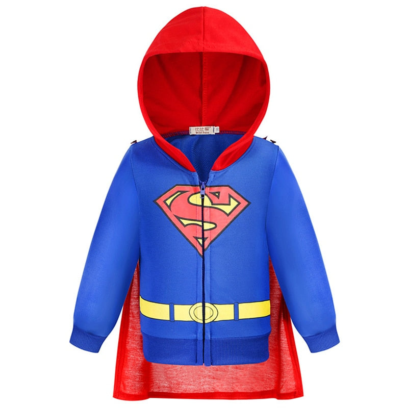 Boys Superhero Hoodie